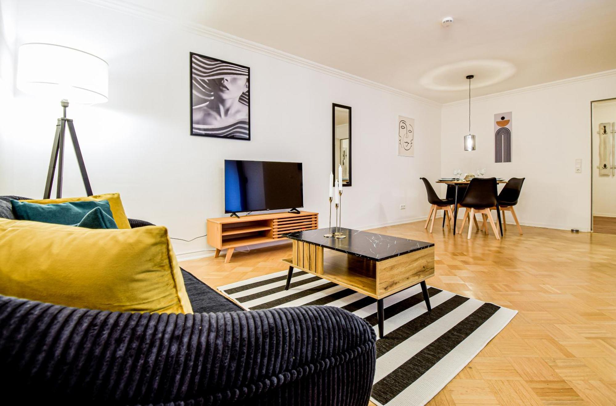 Scandic-Apartment - Balkony & Garage, 3Z, 80M2 Пфорцхайм Екстериор снимка