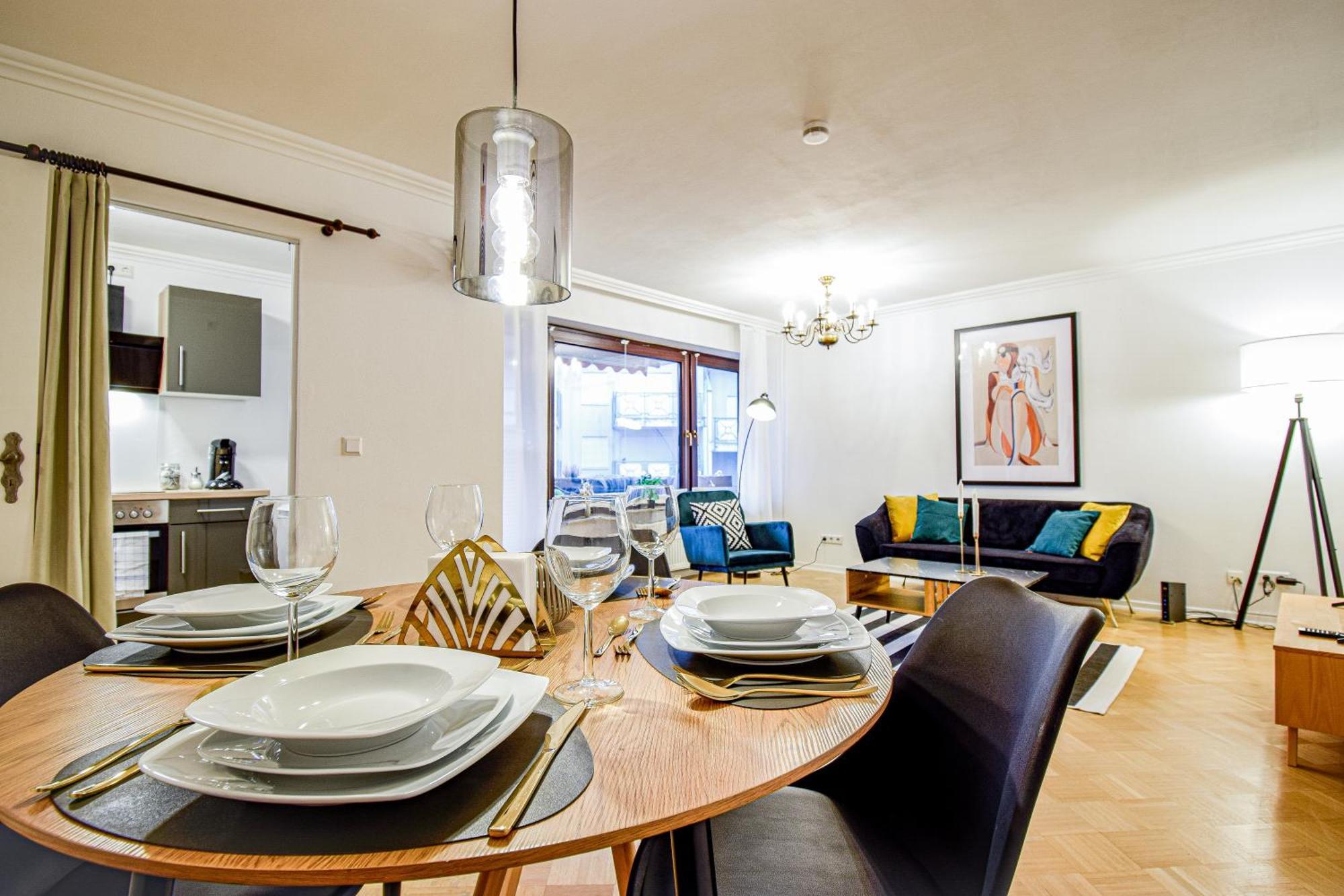 Scandic-Apartment - Balkony & Garage, 3Z, 80M2 Пфорцхайм Екстериор снимка